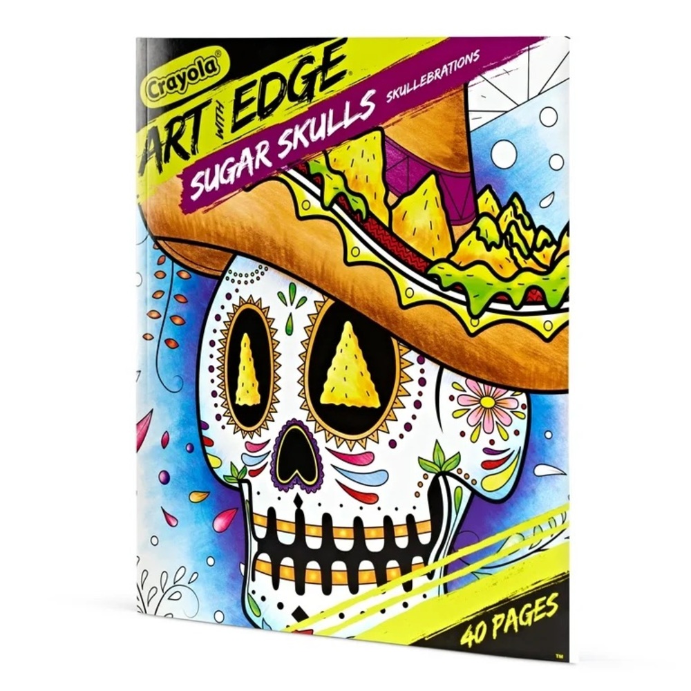 Crayola Sugar Skulls Art Coloring Book